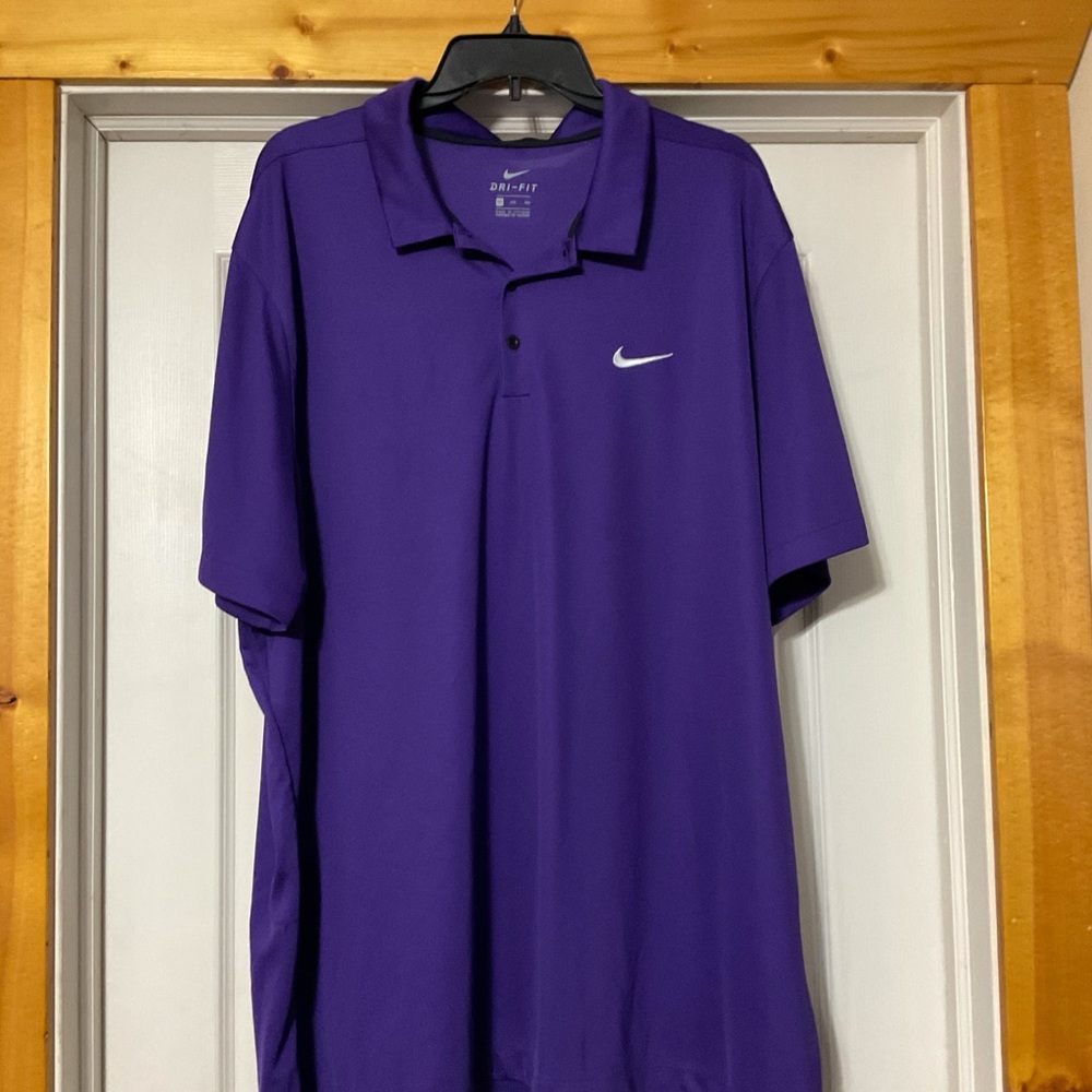 Purple 3XL nike polo